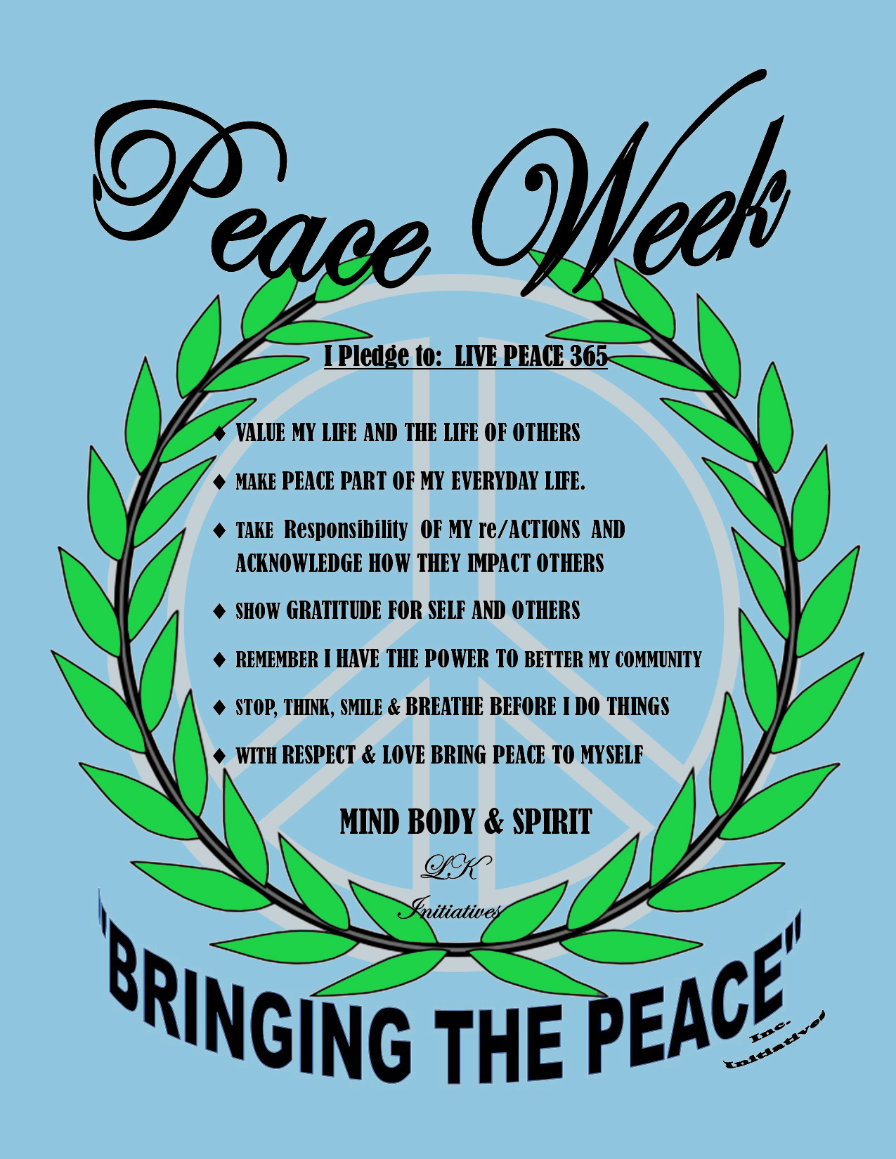 peace week2_Poster